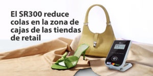 El SR300 reduce colas en la zona de cajas de las tiendas de retail